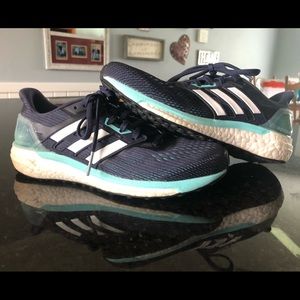 Adidas Navy Supernova Tennis Shoes